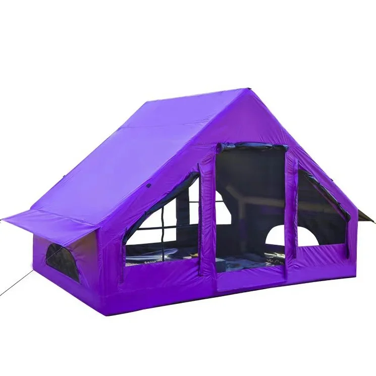 6.3 Square Purple Color Inflatable Air Automatic Opening Outdoor Camping Cotton Tent
6.3 Square Purple Color Inflatable Air Automatic Opening Outdoor Camping Cotton Tent