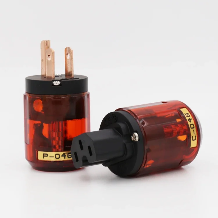 P-046E Вилка питания из чистого красного меди США + разъем C-046E IEC серии для кабеля питания
P-046E Вилка питания из чистого красного меди США + разъем C-046E IEC серии для кабеля питания