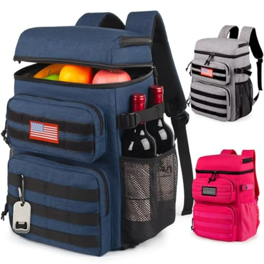 Tactical Backpack Cooler for Beach Travel Camping Picnic Hiking, Soft Lightweight Leakproof Insulated Waterproof Cooler Bag in
Tactical Backpack Cooler for Beach Travel Camping Picnic Hiking, Soft Lightweight Leakproof Insulated Waterproof Cooler Bag in