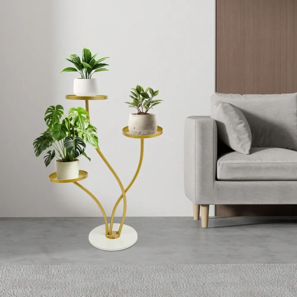 Indoor And Outdoor Plant Stand, 3Tier Metal High Shelf With Multiple Plant Stands, Modern Plant Pedestal For Corner, Living Roo
Indoor And Outdoor Plant Stand, 3Tier Metal High Shelf With Multiple Plant Stands, Modern Plant Pedestal For Corner, Living Roo
