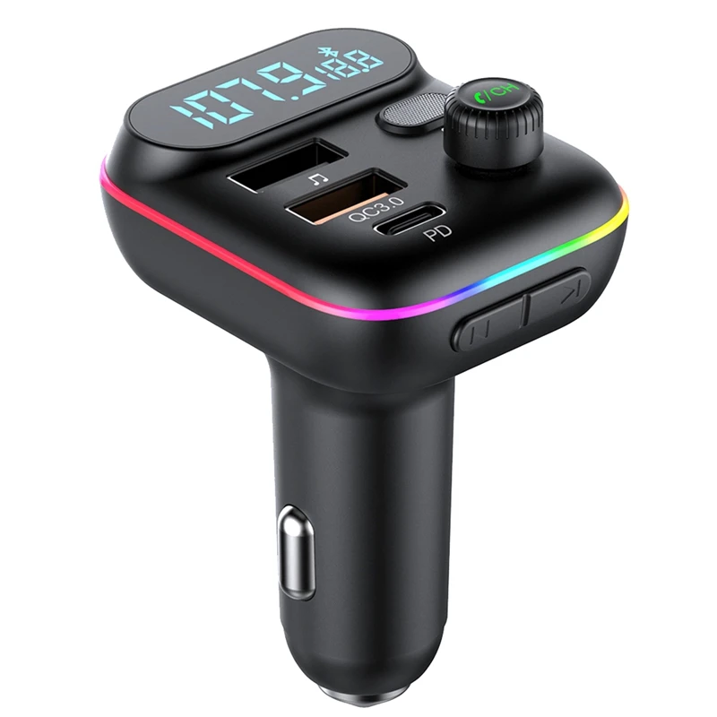 T70 Car Bluetooth MP3 Player FM Transmitter Universal Fast USB Charger Car Supplies
T70 Car Bluetooth MP3 Player FM Transmitter Universal Fast USB Charger Car Supplies