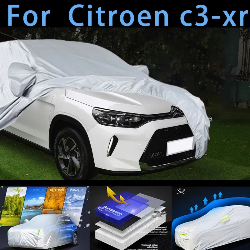 For CITROEN C3-XR Car protective cover,sun protection,rain protection, UV protection,dust prevention auto paint protective
For CITROEN C3-XR Car protective cover,sun protection,rain protection, UV protection,dust prevention auto paint protective