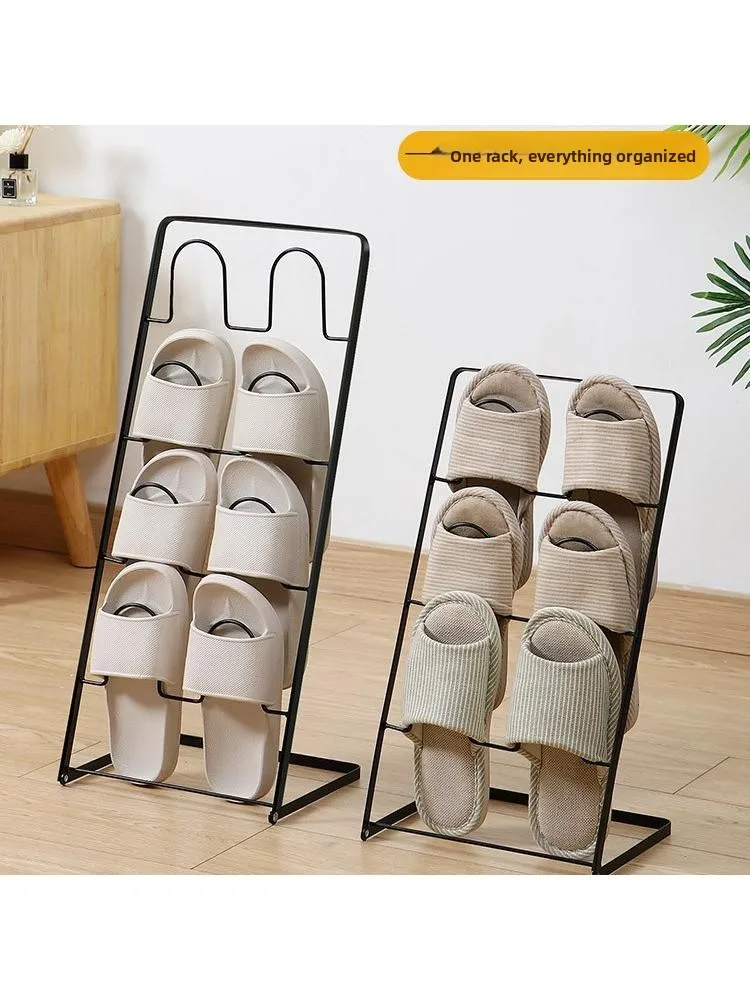 Space-Saving Iron Stand Slippers Ra Batoom Multi-Layer No-Installation Simple Staable Storage elf Metal Material
Space-Saving Iron Stand Slippers Ra Batoom Multi-Layer No-Installation Simple Staable Storage elf Metal Material