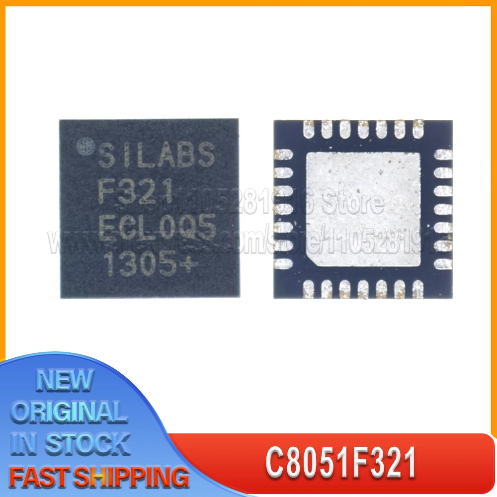 Микроконтроллер (MCU) SILAB 1 ~ 20 шт./лот C8051F321 F321 F321 C8051F321-GMR QFN-28 100% новый оригинальный точечный запас
Микроконтроллер (MCU) SILAB 1 ~ 20 шт./лот C8051F321 F321 F321 C8051F321-GMR QFN-28 100% новый оригинальный точечный запас