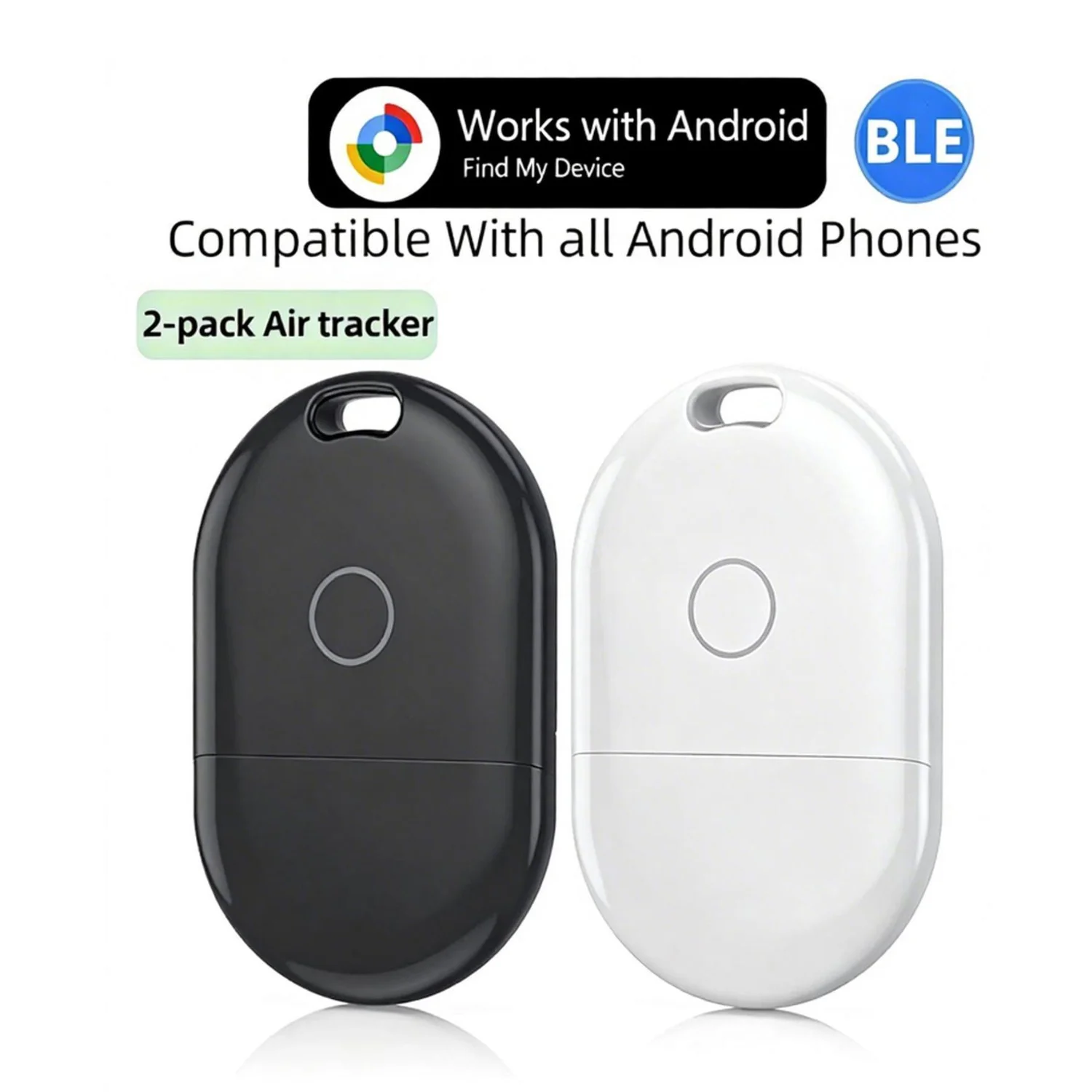 Android Smart Tag Bluetooth Tracker – Works with Google Find My Device, Key Finder for Keys, Wallet & Luggage, Loud Alarm
Android Smart Tag Bluetooth Tracker – Works with Google Find My Device, Key Finder for Keys, Wallet & Luggage, Loud Alarm
