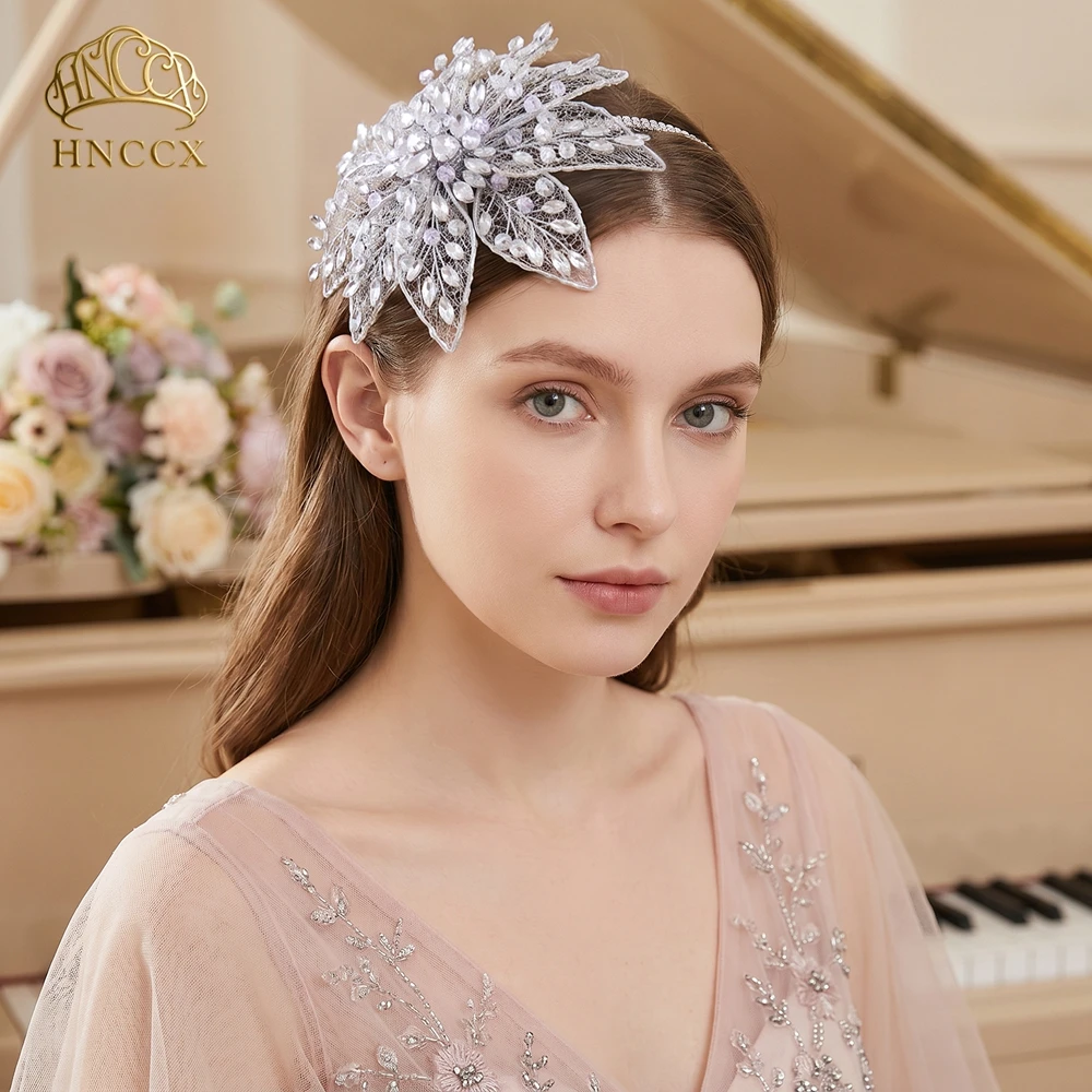 HNCCX AB Clear Crystal Mesh Leaf Bride Headband Handmade Wire Floral Hair Tiara Bride Wedding Party Hair Accessories HP1025
HNCCX AB Clear Crystal Mesh Leaf Bride Headband Handmade Wire Floral Hair Tiara Bride Wedding Party Hair Accessories HP1025