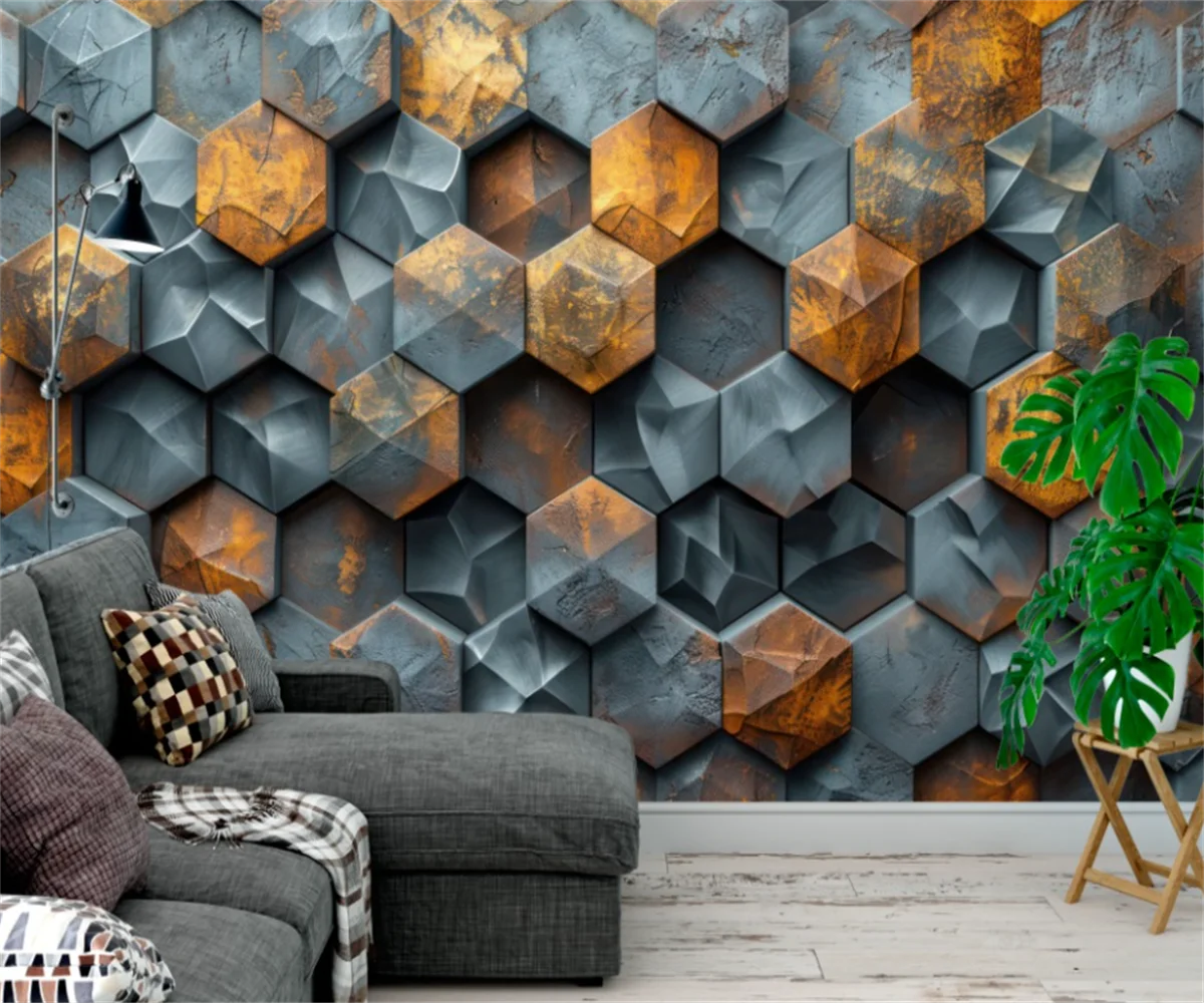 Beibehang на заказ новейший современный минималистичный диван для телевизора с трехмерной геометрией, фоновые обои для гостиной
Beibehang на заказ новейший современный минималистичный диван для телевизора с трехмерной геометрией, фоновые обои для гостиной