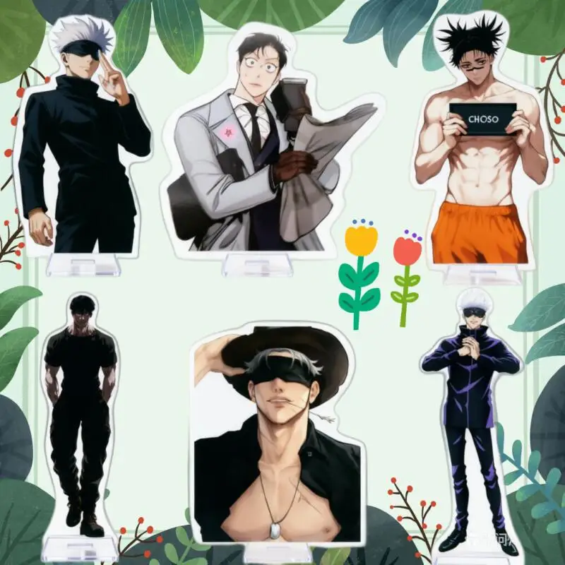 15Cm Acrylic Standing Sign for Jjk Satoru Gojo Kiyotaka Ijichi Toji Fushiguro Choso Anime Cartoons Acrylic Stand Exquisite Gift
15Cm Acrylic Standing Sign for Jjk Satoru Gojo Kiyotaka Ijichi Toji Fushiguro Choso Anime Cartoons Acrylic Stand Exquisite Gift