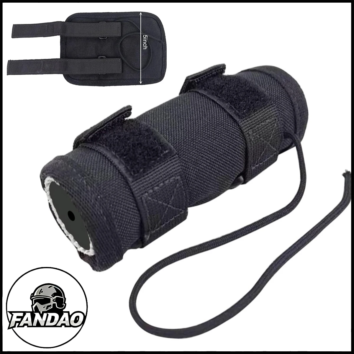 Airsoft Sound Suppressor Heat Insulation Protective Cover CS Tactical Game Field Gear Hunting Gun Rifle Muffler Protective Cover
Airsoft Sound Suppressor Heat Insulation Protective Cover CS Tactical Game Field Gear Hunting Gun Rifle Muffler Protective Cover