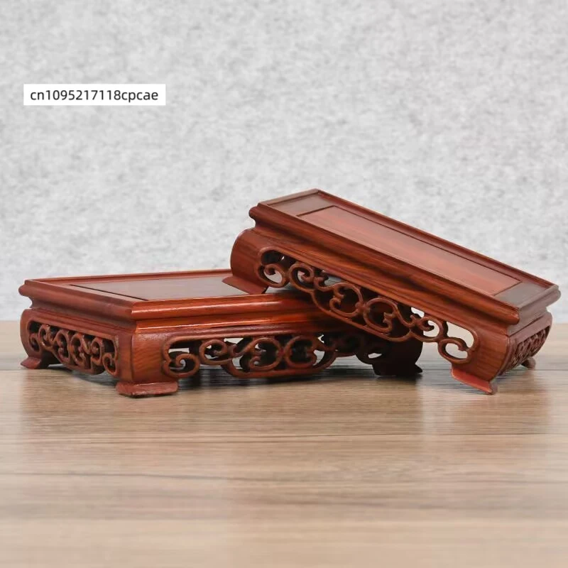 Rosewood Display Stand Square/rectangular Wooden Base for Figurines Vase Bonsai Tea Sets Pedestal Desktop Home Office Decor
Rosewood Display Stand Square/rectangular Wooden Base for Figurines Vase Bonsai Tea Sets Pedestal Desktop Home Office Decor