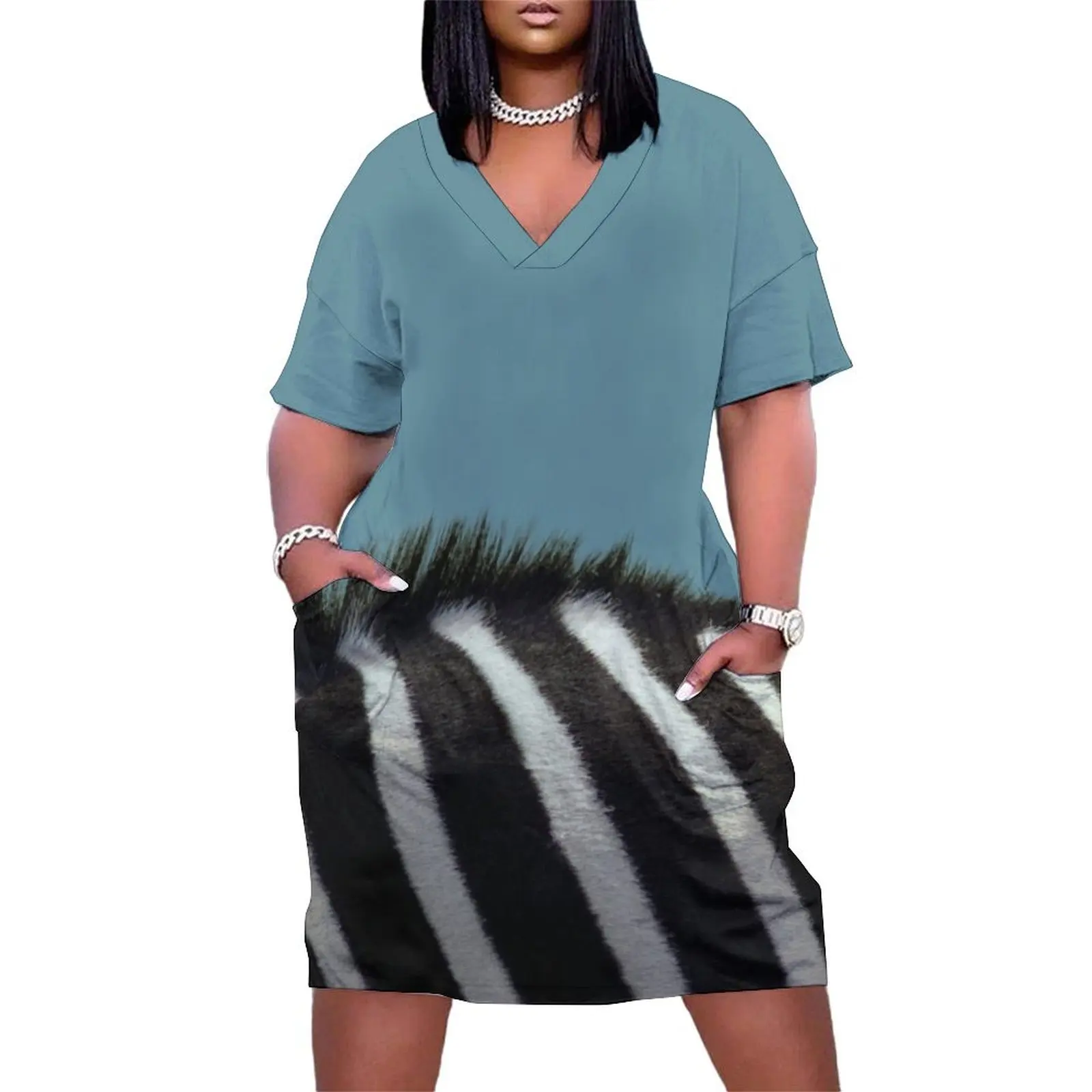 Deborah the Zebra Loose Pocket Dress women's summer clothing 2025 dresses for prom women's fashion dresses
Deborah the Zebra Loose Pocket Dress women's summer clothing 2025 dresses for prom women's fashion dresses