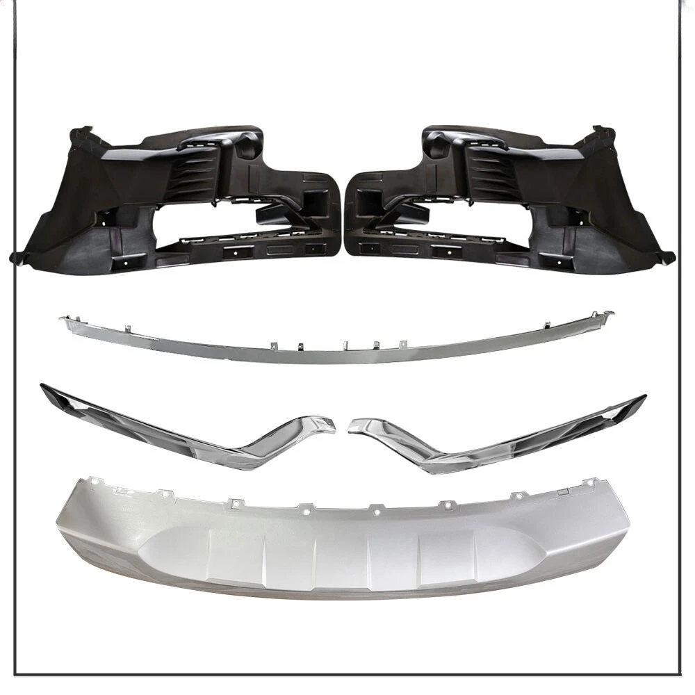 Front Lower Bumper Trim Moldings Kit Chrome For Ford Explorer 2018 2019 Plastic
Front Lower Bumper Trim Moldings Kit Chrome For Ford Explorer 2018 2019 Plastic