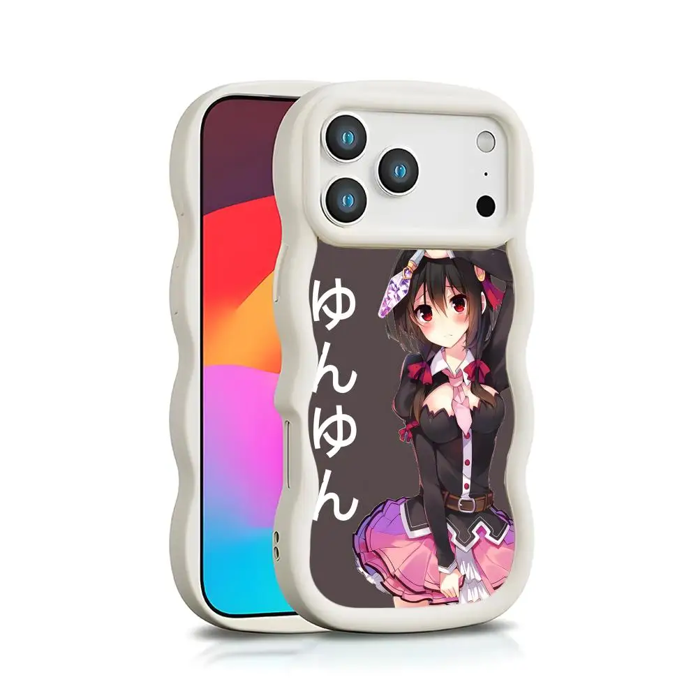 Konosuba Yunyun Wavy Edge TPU Mobile Phone Case for iPhone 17 16 15 14 13 12 11 Air Pro Max Plus Colorful Cover
Konosuba Yunyun Wavy Edge TPU Mobile Phone Case for iPhone 17 16 15 14 13 12 11 Air Pro Max Plus Colorful Cover