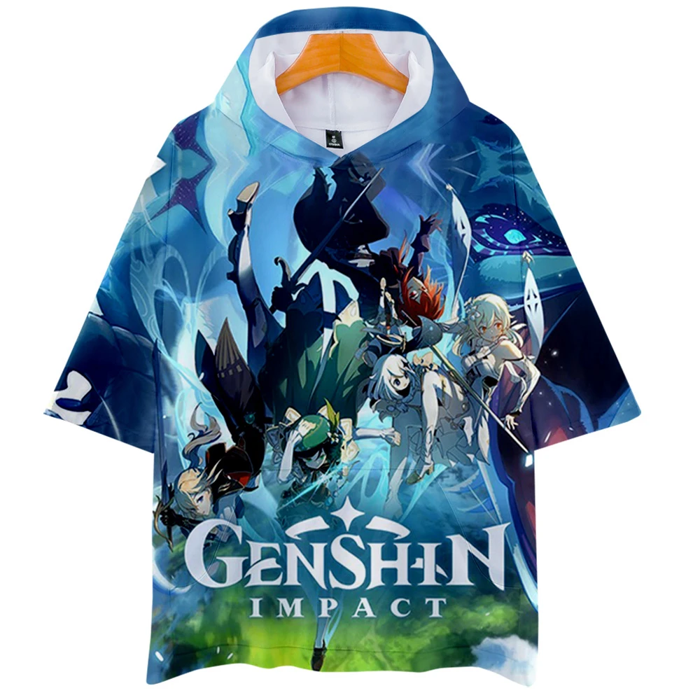 3D креативные толстовки Genshin Impact для мужчин и женщин, футболки с короткими рукавами для мальчиков и девочек, уличная футболка, одежда для косплея, спортивный костюм
3D креативные толстовки Genshin Impact для мужчин и женщин, футболки с короткими рукавами для мальчиков и девочек, уличная футболка, одежда для косплея, спортивный костюм