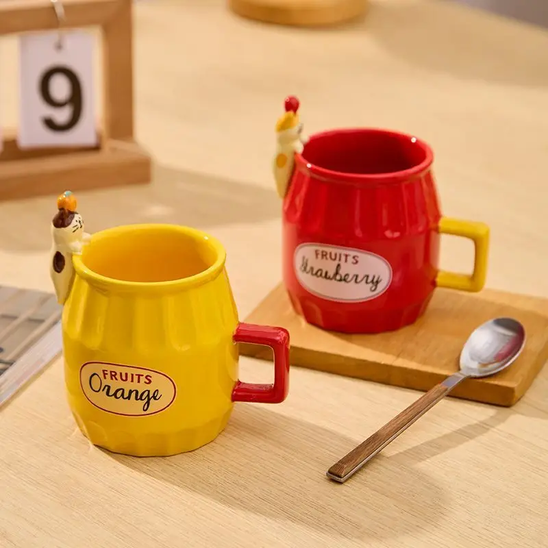 3D Cat Crouching Cup with Wine Barrel Edge, Cute Cartoon Mug, Breakfast, Couple Milk , Personalized Coffee Cups Drinkware
3D Cat Crouching Cup with Wine Barrel Edge, Cute Cartoon Mug, Breakfast, Couple Milk , Personalized Coffee Cups Drinkware