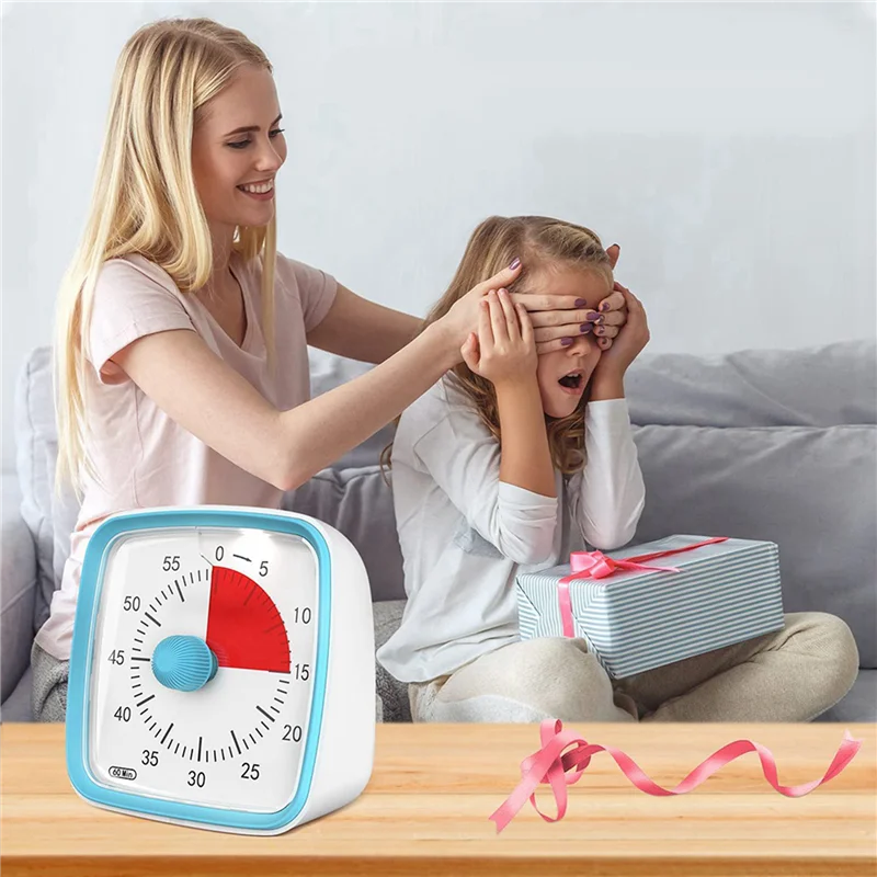 ABUN-2X Visual Timer With Night Light, 60 Minutes Countdown Timer For Kids And Adults, Time Management Tool (Blue)
ABUN-2X Visual Timer With Night Light, 60 Minutes Countdown Timer For Kids And Adults, Time Management Tool (Blue)