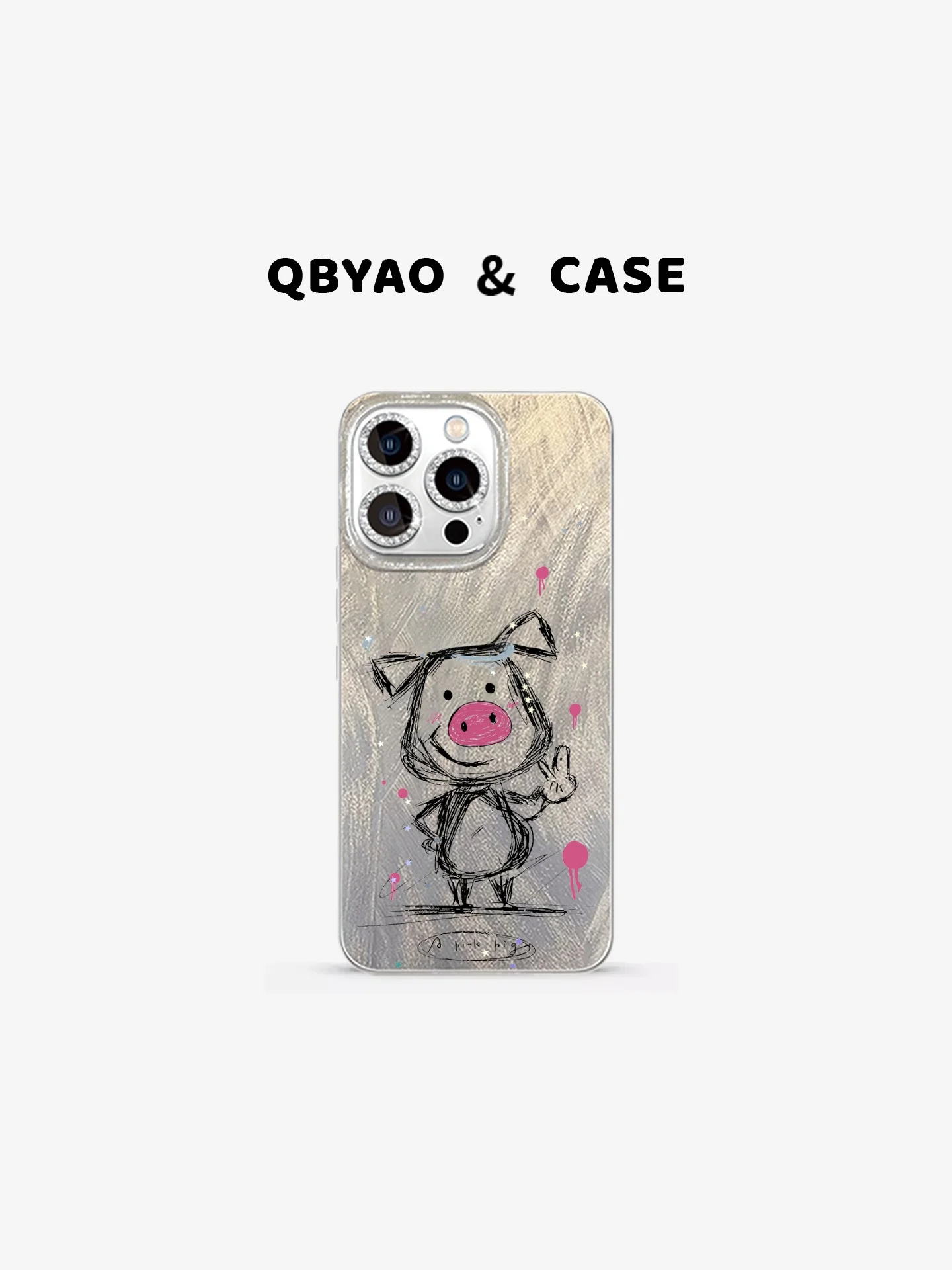 Jiabeiyao Silicone Phone Case for 16Promax Creative Cartoon Full Cover Anti-Fall Simple High-End Style Small Pig Design
Jiabeiyao Silicone Phone Case for 16Promax Creative Cartoon Full Cover Anti-Fall Simple High-End Style Small Pig Design