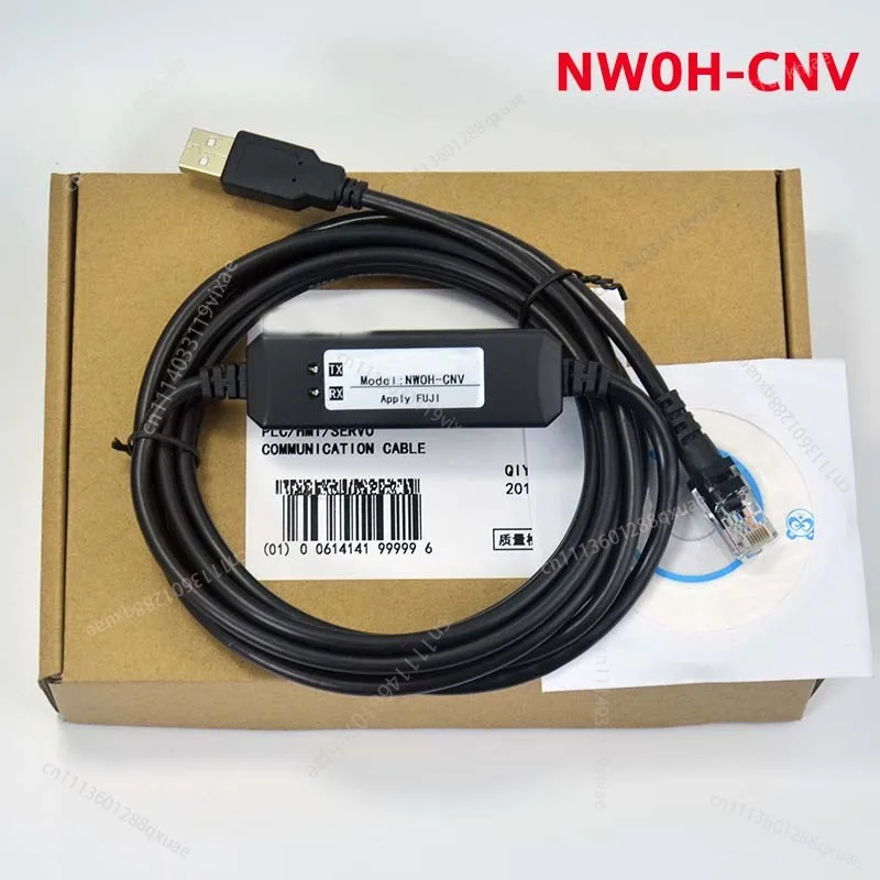 1PCS New NW0H-CNV For FUJI RYC/W/SMART/ALPHA5 Servo Debugging Cable Data line 3m
1PCS New NW0H-CNV For FUJI RYC/W/SMART/ALPHA5 Servo Debugging Cable Data line 3m