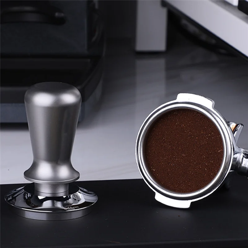 A58E-Constant Pressure Coffee Tamper 51MM Espresso Distributor Stainless Steel Force Powder Hammer Coffee Tools
A58E-Constant Pressure Coffee Tamper 51MM Espresso Distributor Stainless Steel Force Powder Hammer Coffee Tools