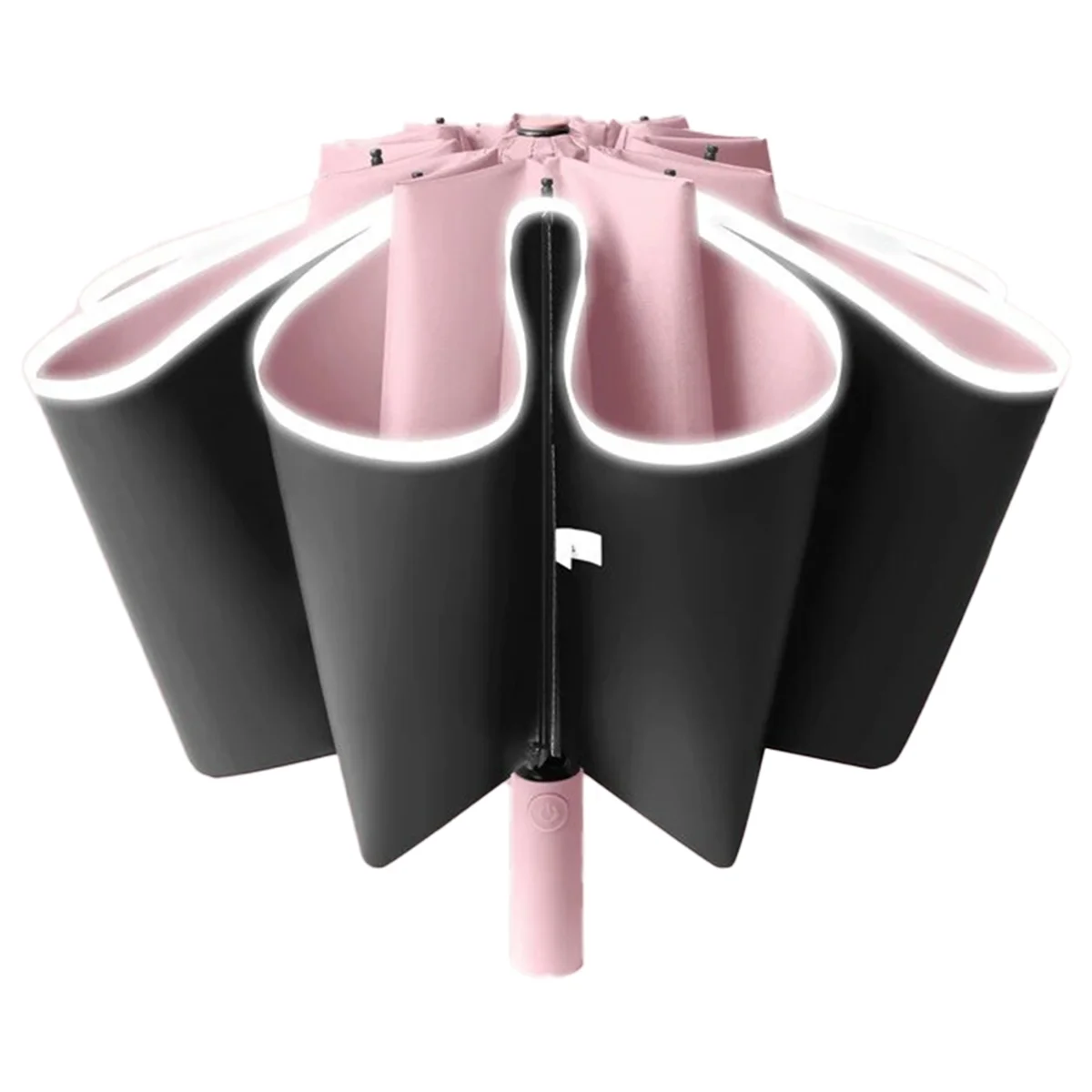 A72Z Automatic Reverse Folding Umbrella-Windproof Frame, Reflective Black Glue Coating for Sunscreen and Rain Protection C
A72Z Automatic Reverse Folding Umbrella-Windproof Frame, Reflective Black Glue Coating for Sunscreen and Rain Protection C