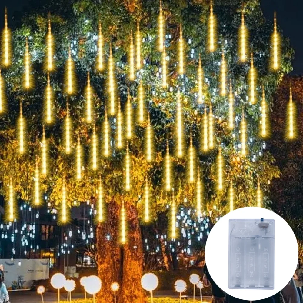 Светодиодные гирлянды-«метеориты» на батарейках для декора дома, улицы, свадеб, Ид Мубарака, спальни, Дня святого Валентина
Светодиодные гирлянды-«метеориты» на батарейках для декора дома, улицы, свадеб, Ид Мубарака, спальни, Дня святого Валентина