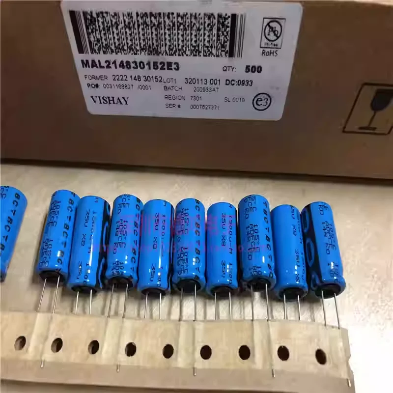 10-100PCS 35V1500UF 12.5X25 Weishi KO Fever Audio BC148 1500V35UF Electrolytic Capacitor
10-100PCS 35V1500UF 12.5X25 Weishi KO Fever Audio BC148 1500V35UF Electrolytic Capacitor