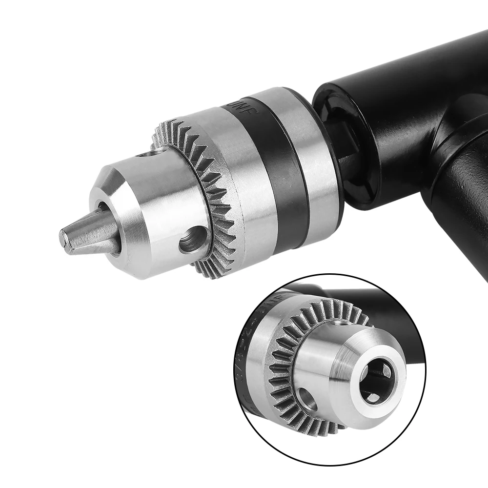 Turning Tool Adapter 90 Degree Right Angle Electric Drill Chucks Device Narrow Spacing Drilling Tool Aluminum Alloy Corner Tool
Turning Tool Adapter 90 Degree Right Angle Electric Drill Chucks Device Narrow Spacing Drilling Tool Aluminum Alloy Corner Tool