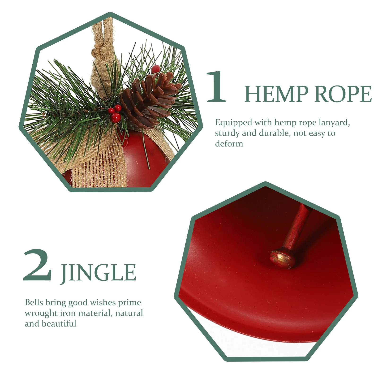 Bell Ornament Xmas Hanging Decor Christmas Supply Christmas Party Supplies Bell Pendants Holiday Decoration Craft
Bell Ornament Xmas Hanging Decor Christmas Supply Christmas Party Supplies Bell Pendants Holiday Decoration Craft