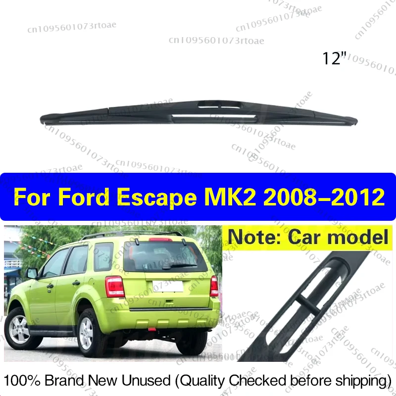 Car Wiper 12" Rear Wiper Blade For Ford Escape MK2 2008 - 2012 Windshield Windscreen Rear Window Car Accessories
Car Wiper 12" Rear Wiper Blade For Ford Escape MK2 2008 - 2012 Windshield Windscreen Rear Window Car Accessories