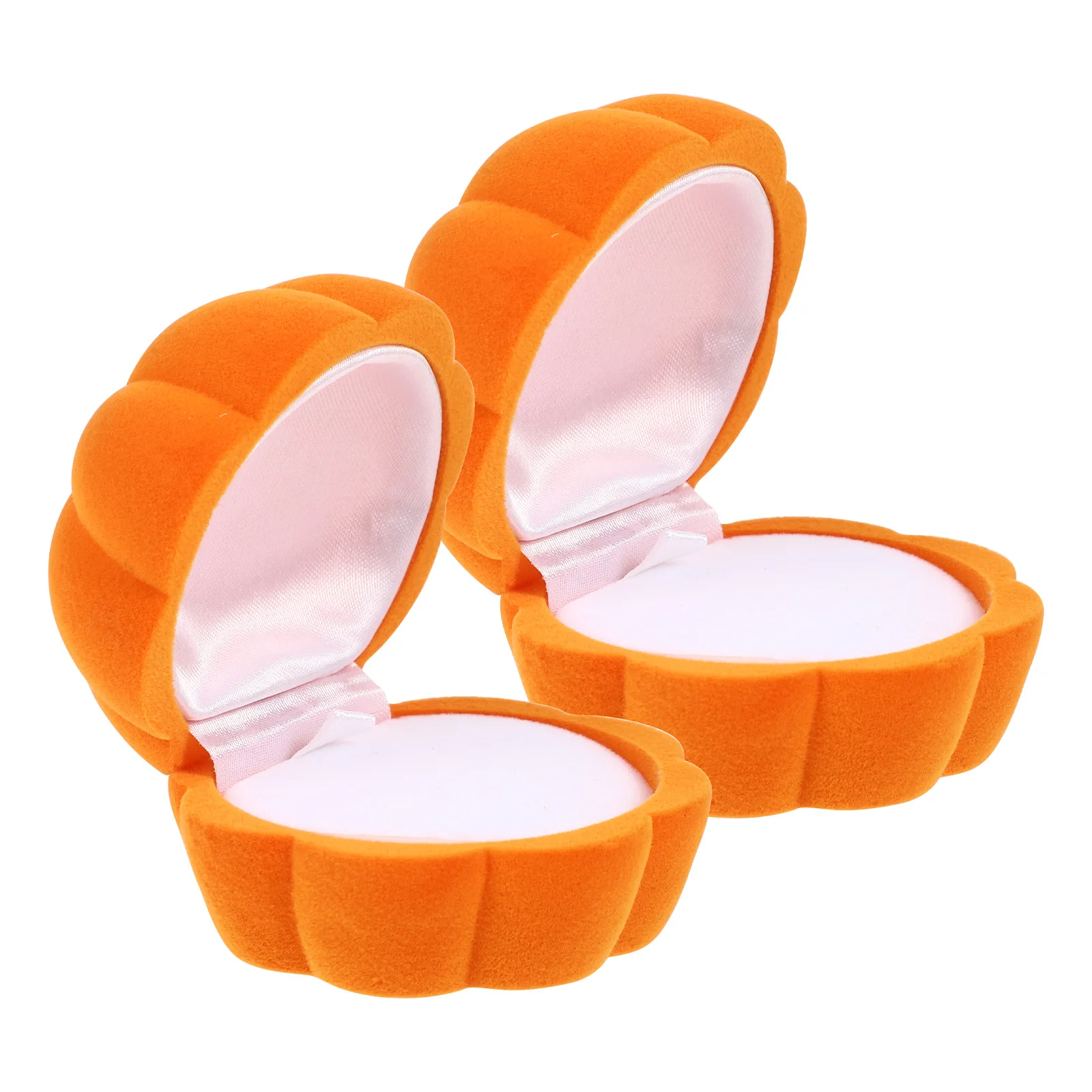 2 Pcs Pumpkin Jewellery Ring Boxes for Wedding Jewelrybox Holder Earrings Orange Man
2 Pcs Pumpkin Jewellery Ring Boxes for Wedding Jewelrybox Holder Earrings Orange Man