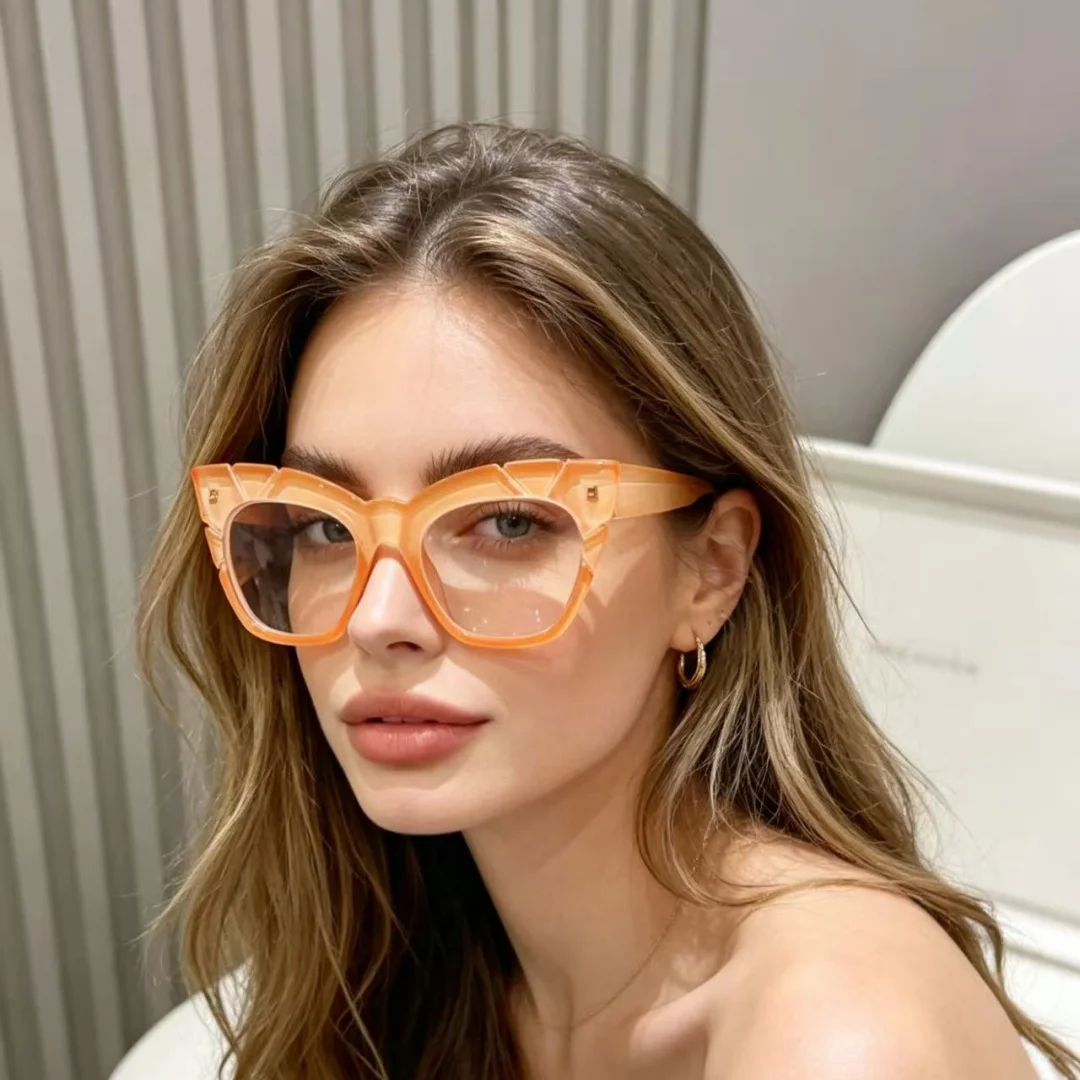 Retro Myopia Glasses Anti Blue Light Blocking Eyeglasses Frame Fashion Lightweight Eyeglasses Women Men Diopter 0 to 6.0
Retro Myopia Glasses Anti Blue Light Blocking Eyeglasses Frame Fashion Lightweight Eyeglasses Women Men Diopter 0 to 6.0