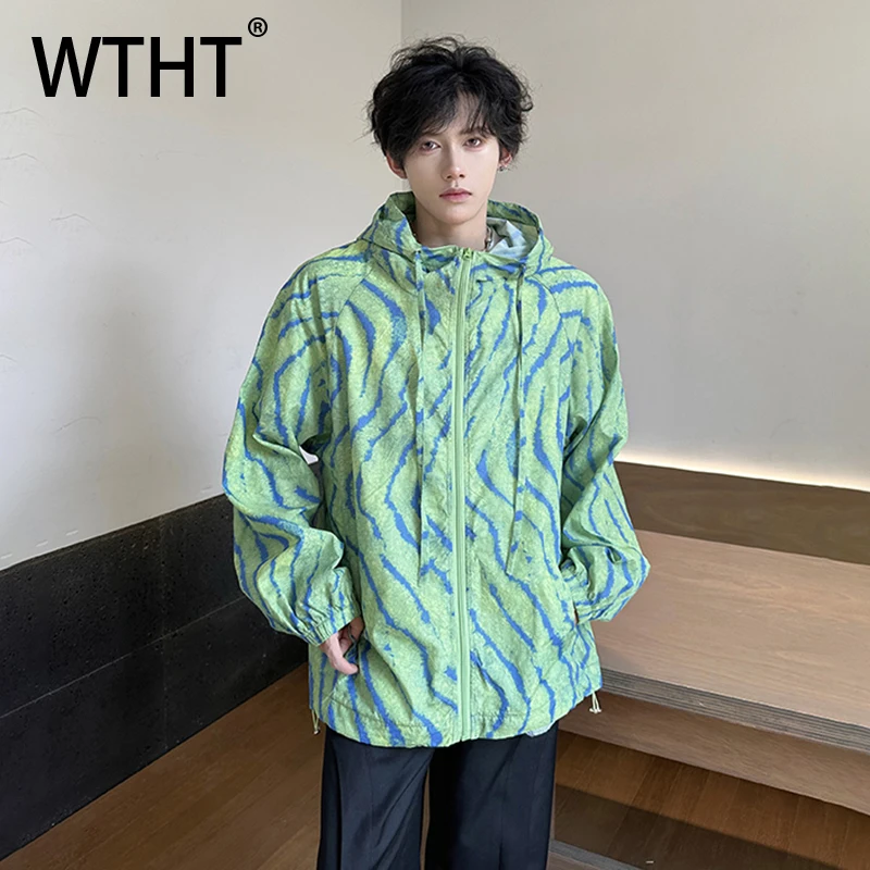 WTHT Trendy Men's Striped Contrast Color Drawing Coats Fashion 2025 Autumn Hooded Zipper Long Sleeves Jackets Male 2A2457
WTHT Trendy Men's Striped Contrast Color Drawing Coats Fashion 2025 Autumn Hooded Zipper Long Sleeves Jackets Male 2A2457