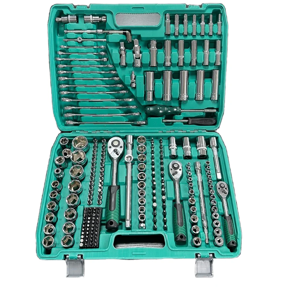 216pcs CR-V Mechanic Set Multifunctional High-Torque Portable Wrench Kit Car Motorcycle Maintenance Heat-Treated Combination Box
216pcs CR-V Mechanic Set Multifunctional High-Torque Portable Wrench Kit Car Motorcycle Maintenance Heat-Treated Combination Box