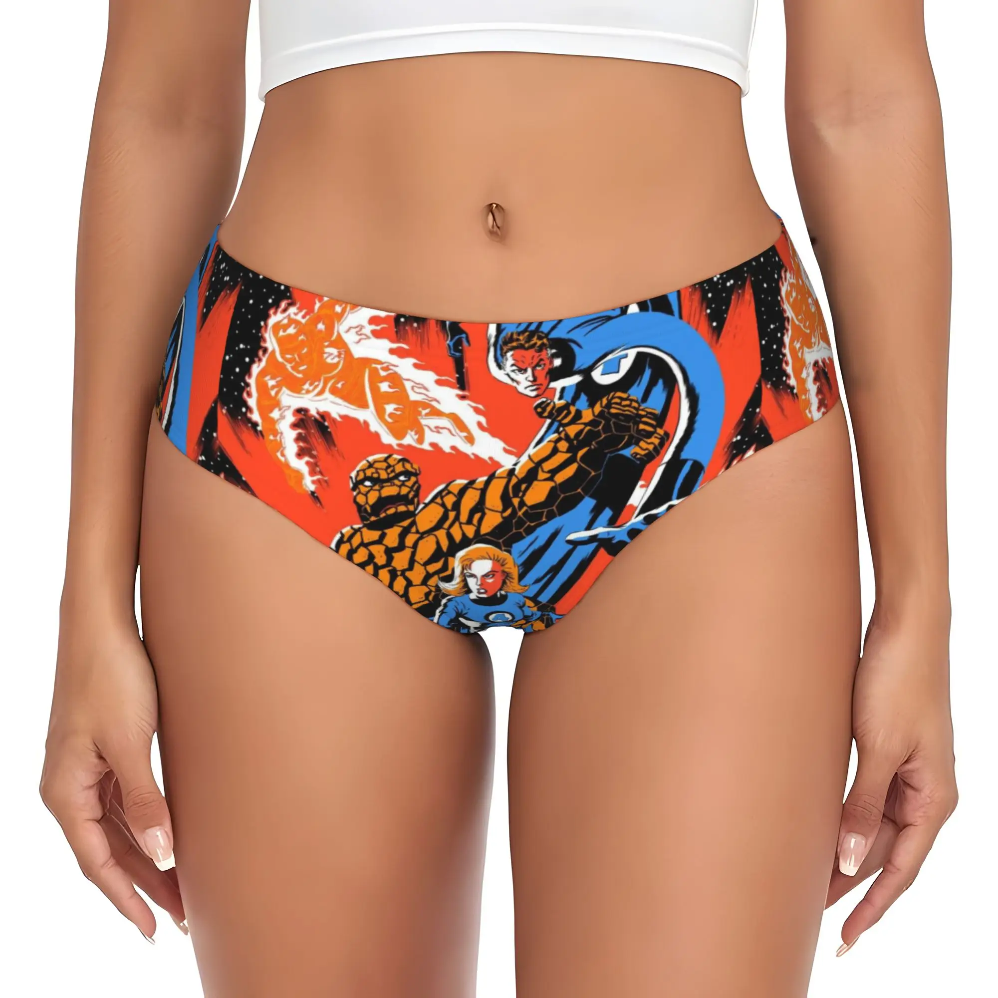 Custom Womens F-Fantastic Four Panties Underwear Female Soft Briefs Underpants
Custom Womens F-Fantastic Four Panties Underwear Female Soft Briefs Underpants