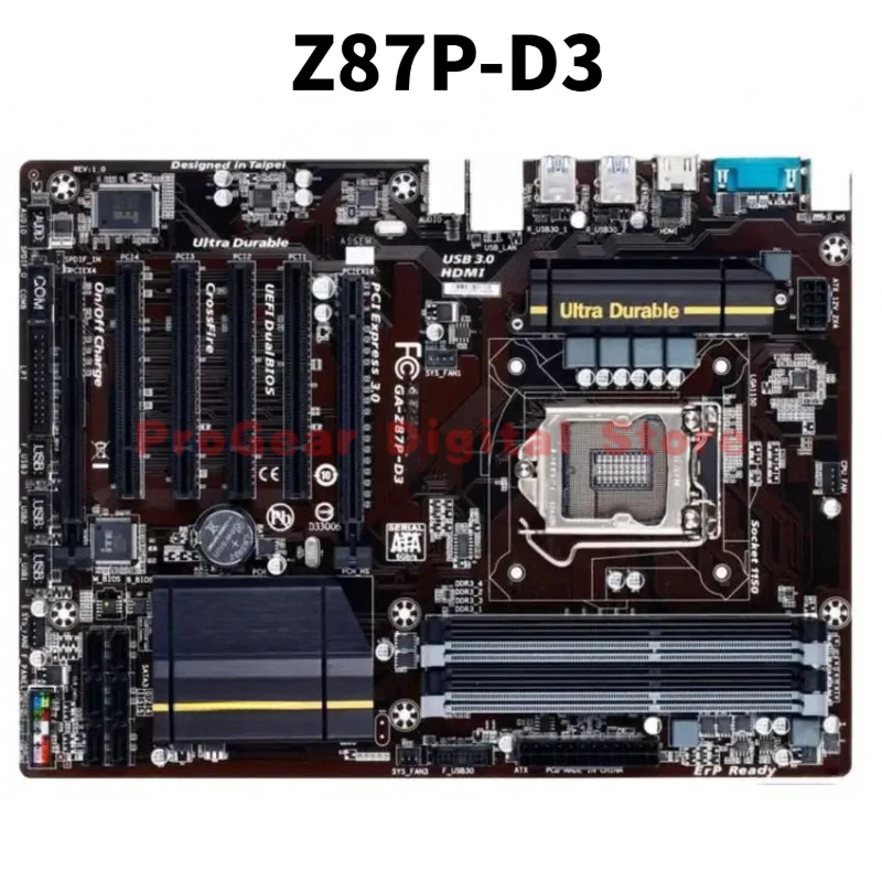 Материнская плата GIGABYTE Z87P-D3 LGA 1150 DDR3 ATX для процессоров Intel 4-го поколения Core i7/i5/i3/Pentium/Celeron
Материнская плата GIGABYTE Z87P-D3 LGA 1150 DDR3 ATX для процессоров Intel 4-го поколения Core i7/i5/i3/Pentium/Celeron