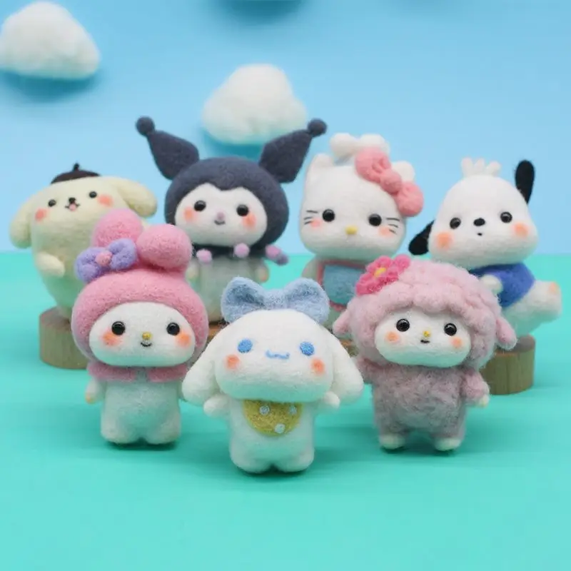 Sanrio My Melody Diy Poking Felt Ornament Unfinished Wool Felt Material Kit Needle Poke Art Craft Stitch Handmadecute Animals
Sanrio My Melody Diy Poking Felt Ornament Unfinished Wool Felt Material Kit Needle Poke Art Craft Stitch Handmadecute Animals