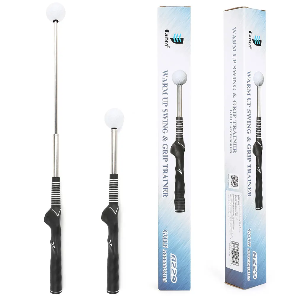 Golf Swing Trainer Click Sound Tempo Telescopic Swing Stick Correct Wrist Posture for Beginner Practice Training Anti-slip Grip
Golf Swing Trainer Click Sound Tempo Telescopic Swing Stick Correct Wrist Posture for Beginner Practice Training Anti-slip Grip