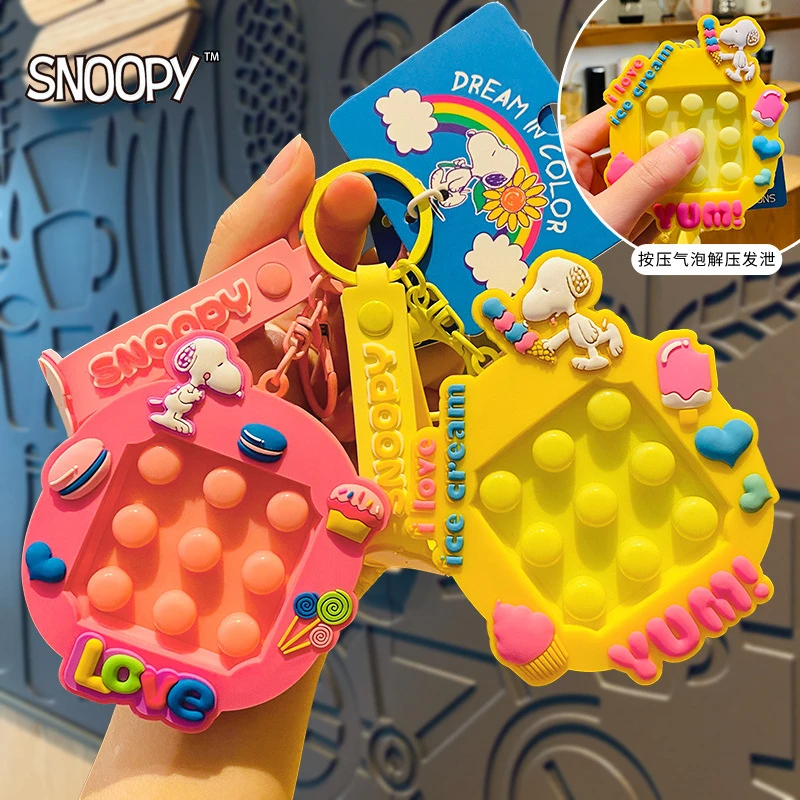 New Snoopy Keychains Anime Cartoon Characters Stress Relief Squishy Toys For Car Key Backpack Ornamental Gifts
New Snoopy Keychains Anime Cartoon Characters Stress Relief Squishy Toys For Car Key Backpack Ornamental Gifts