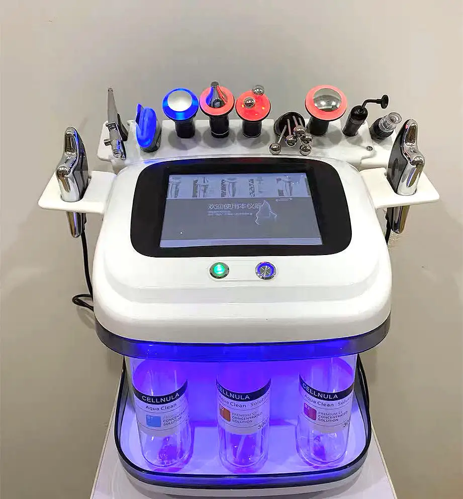 Micro Facial Care 10 in 1 Hydro Facial Machine Skin Care Hydro Machine Black Color
Micro Facial Care 10 in 1 Hydro Facial Machine Skin Care Hydro Machine Black Color