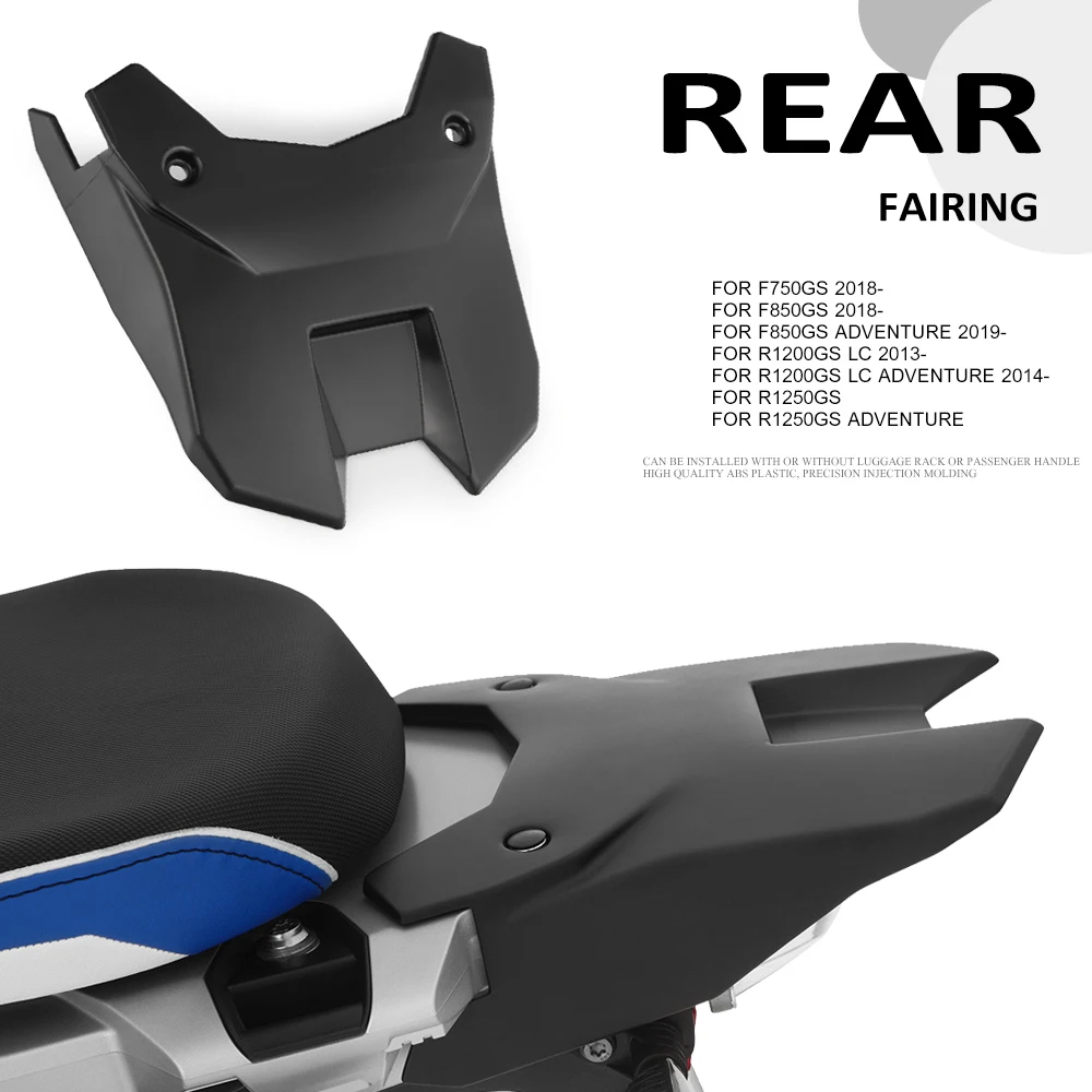 Motorcycle Accessories Black Tail Cover Plate Rear Panel Fairing ABS For BMW R1200GS LC ADV R 1250 GS R1250GS Protective Cover
Motorcycle Accessories Black Tail Cover Plate Rear Panel Fairing ABS For BMW R1200GS LC ADV R 1250 GS R1250GS Protective Cover