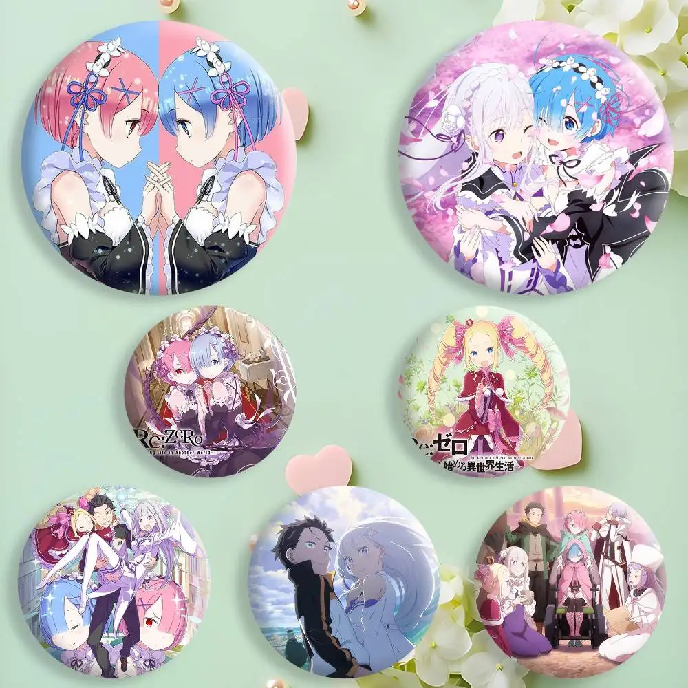 Re ZERO Starting Life in Another World Badges Creative Tinplate Button PinsBrooch Badge Clothes Backpack
Re ZERO Starting Life in Another World Badges Creative Tinplate Button PinsBrooch Badge Clothes Backpack