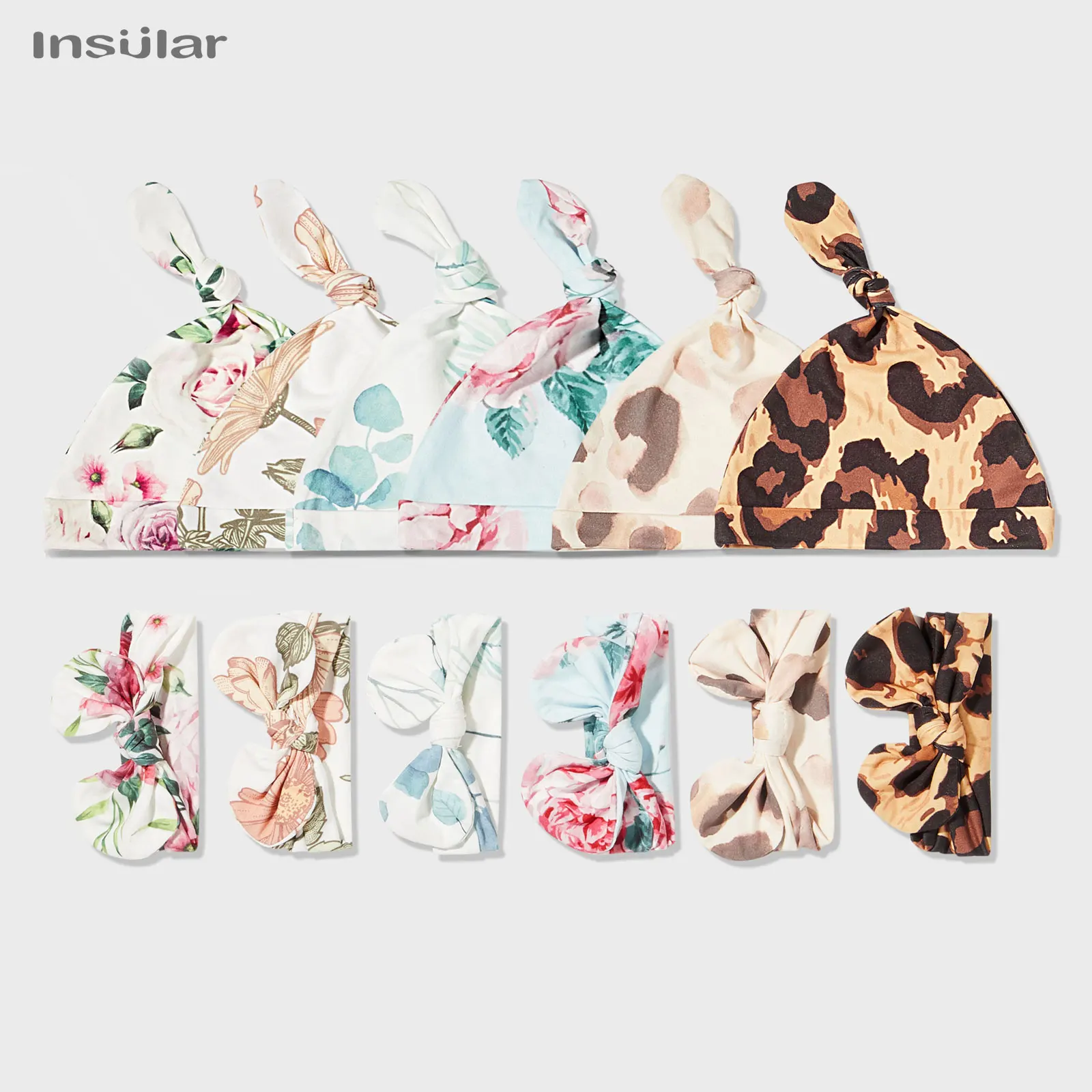 Insular 3-in-1 Newborn Baby Swaddle Set - Printed Scarf Fetal Cap Hair Band & Wrapping Towel - Soft Comfortable Baby Blanket
Insular 3-in-1 Newborn Baby Swaddle Set - Printed Scarf Fetal Cap Hair Band & Wrapping Towel - Soft Comfortable Baby Blanket