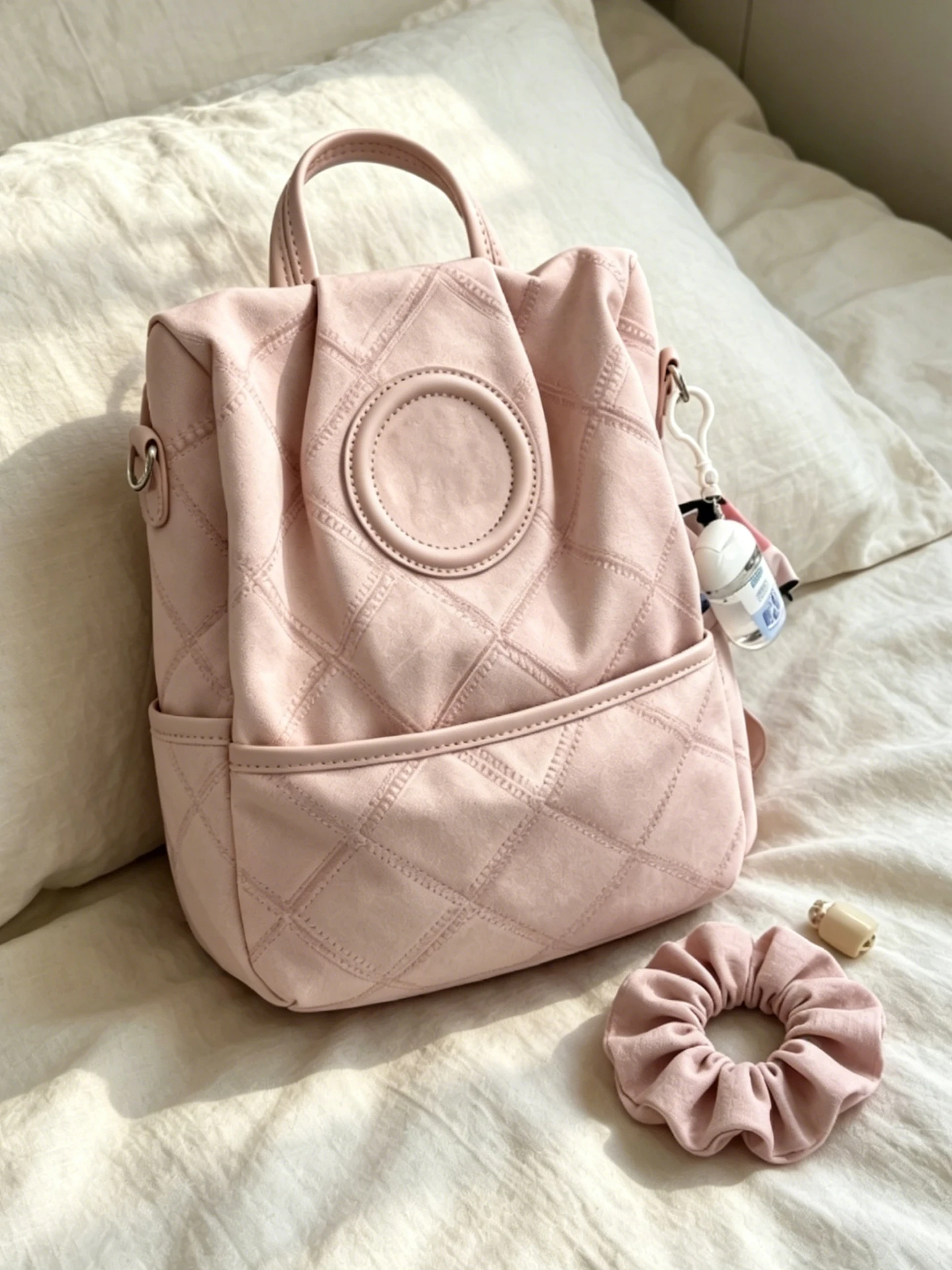 Pink Casual Travel Lightweight Backpack 2026 New Summer Women's Bag Soft Handle Dig Bag Youth Pure Color Vertical Square Shape
Pink Casual Travel Lightweight Backpack 2026 New Summer Women's Bag Soft Handle Dig Bag Youth Pure Color Vertical Square Shape