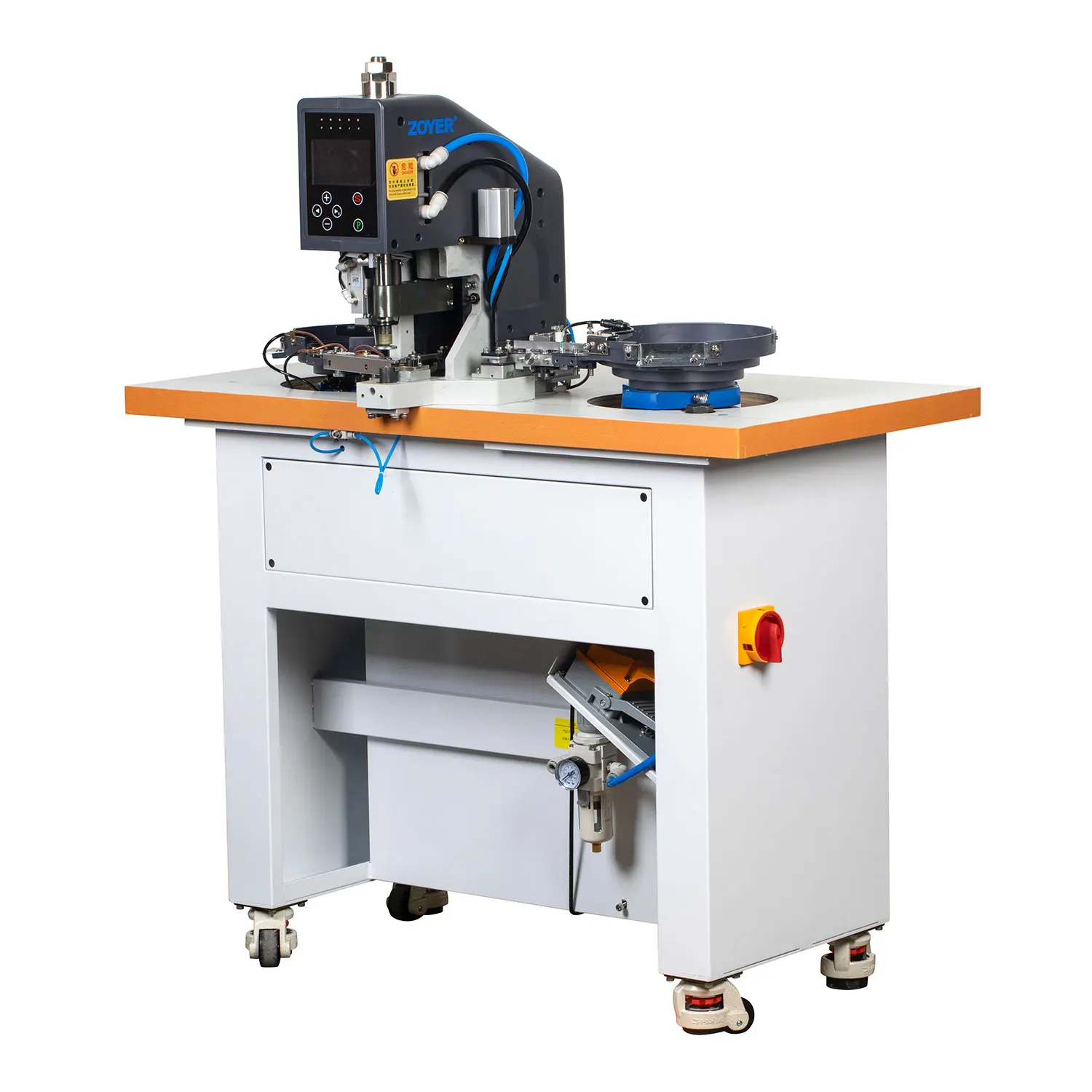 2023 New Arrival industrial button making machine ZY9811-509 button attaching machine
2023 New Arrival industrial button making machine ZY9811-509 button attaching machine