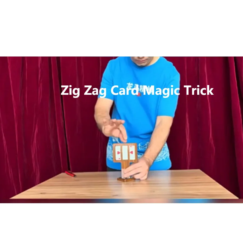 Карта Zig Zag Magic Trick Visual Triple Cut Card Иллюзия (деревянная) Легко для начинающих Крупным планом Волшебник Трюк Опора Magia
Карта Zig Zag Magic Trick Visual Triple Cut Card Иллюзия (деревянная) Легко для начинающих Крупным планом Волшебник Трюк Опора Magia