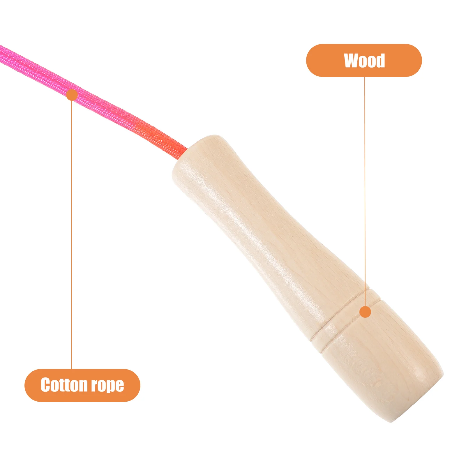 Adjustable Skipping Rope Wooden Jump Rope Ergonomic Handle Non-Slip Lightweight Portable Fitness Exercise Equipment
Adjustable Skipping Rope Wooden Jump Rope Ergonomic Handle Non-Slip Lightweight Portable Fitness Exercise Equipment