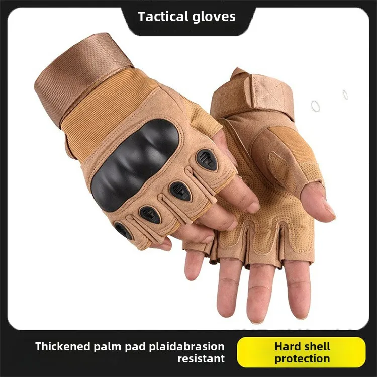 Men's Half-Finger Tactical Gloves Anti-Slip Durable Ideal for Outdoor Cycling Sports Hiking Fitness and Martial Arts Training
Men's Half-Finger Tactical Gloves Anti-Slip Durable Ideal for Outdoor Cycling Sports Hiking Fitness and Martial Arts Training
