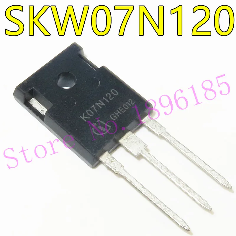 1 шт. Новый и оригинальный SKW07N120 K07N120 TO-247
1 шт. Новый и оригинальный SKW07N120 K07N120 TO-247