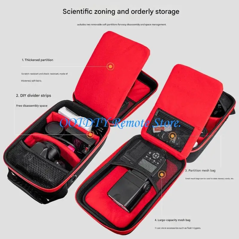 Multifunctional DSLR Camera Bag with Removable Dividers for Well Organization
Multifunctional DSLR Camera Bag with Removable Dividers for Well Organization