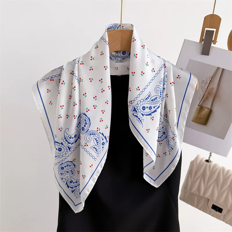 Luxury Paisley Print Square Scarf Women Foulard Hairbands Neckerchief Lady Soft Satin Head Hijab Female Decorate Neck Ties
Luxury Paisley Print Square Scarf Women Foulard Hairbands Neckerchief Lady Soft Satin Head Hijab Female Decorate Neck Ties